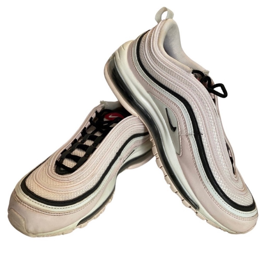 Nike Air Max 97 Size 8.5 Light Soft Pink Summit White-Gym Shoes